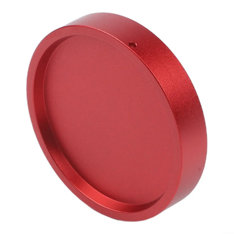 Rugged CNC Anodized Aluminum Telescope Dust Cover With Red And Black Protective Cap For Camera Lenses And Focusing Mounts Built To Last Rust Free