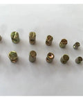 Beefy Heavy Duty Barrel Nut Dowel Bolt Kit For Furniture Assembly M4 M5 M6 M8 Cross Slotted Fasteners Zinc Plated Set