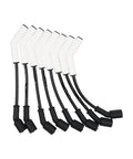 Dazzle Your daily ride with this 8Pcs 9070C Extreme Wire Kit Silicone Sleeve For GM LS LT Engine Upgrades Boost Power And Performance With Premium Hookup That Slaps While Resisting Heat Like A Boss. 8-piece white silicone spark plug wire set for GM LS LT engines