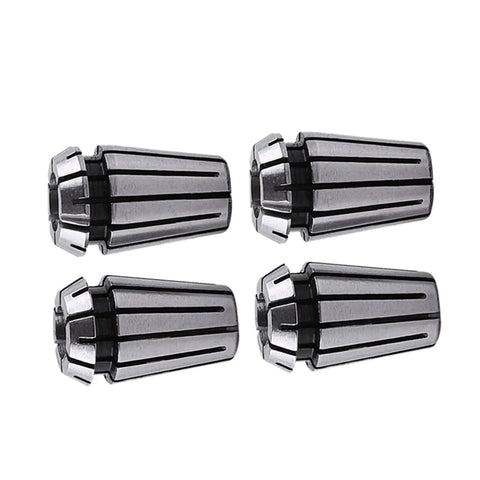 15pcs ER11 spring collet set made from premium steel for CNC engraving and milling machines, showcasing durability and precision.