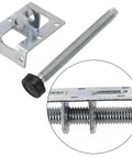Heavy Duty Cold Rolled Steel Adjustable Furniture Leveling Feet For Uneven Floors Table Leg Levelers detail view