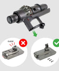 Main Body Service Assembly LCD HC Nickel For V11 Animal, V11 Complete, And V11 Torque Drive Vacuum Models Exploded View