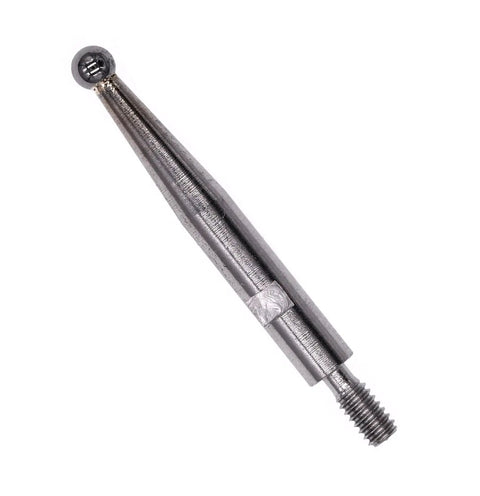 Carbide Ball Tip Measuring Insert For Dial Test Indicators 312, 0.080 Inch Ball, 0.65 Inch Length, M1.6 Thread, Wear-Resistant Contact Point