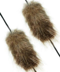 Beaver Balls Bow String Silencers 2 Pack For Recurve And Traditional Bows Reduce Vibration And Noise With Lightweight Beaver Hide Dampeners