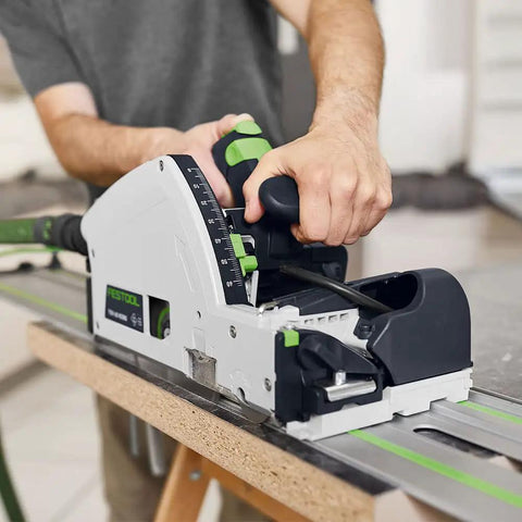 Badass Scorer Plunge Saw Delivering Smooth Tear Free Cuts On Veneer And Laminated Sheets With Diamond Scoring Blade Comes Fully Rigged And Tight For Serious Shop Work.