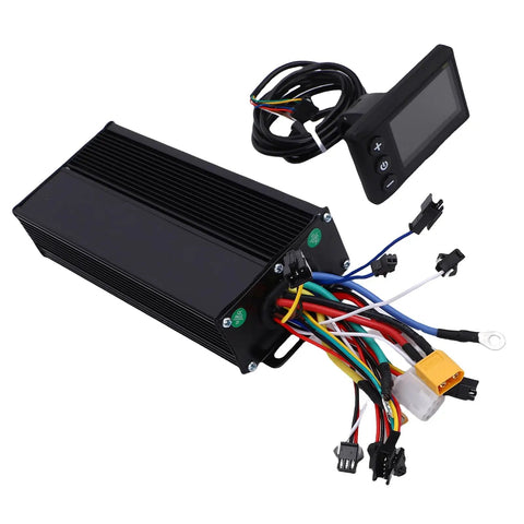 Electric Bike Controller Kit With 3 Mode Sine Wave Brushless Motor Control Panel For LCD Display, Weatherproof And Sweatproof
