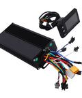 Electric Bike Controller Kit With 3 Mode Sine Wave Brushless Motor Control Panel For LCD Display with wires exposed