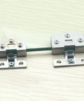 Stainless Steel Glass Door Hinge Pivot Clamp For Bathroom Cabinets And Showcases, Soft Close, Heavy Duty 6-8.76mm And 5-8mm Fits