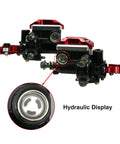 Universal Seven Eighths Inch 22 Millimeter CNC Hydraulic Brake Clutch Lever Master Cylinder With Dual Pump And Warning Switch Mirror Holder