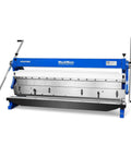 Front view of 52-Inch 3-In-1 Pan And Box Brake With Slip Roll, Shear, And Bending Machine For Sheet Metal, 20 Gauge Mild Steel, MMCB5220