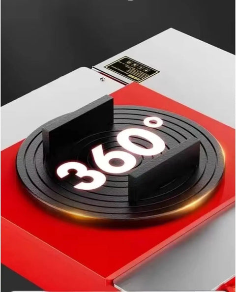 Heavy Duty Electric Transfer Cart Featuring Precision Remote Steering And 360 Degree Swivel Turntable close-up of 360-degree swivel base detail.