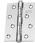 Stainless Steel Self Closing Cabinet Hinge With Flush Overlay Quiet Sub Door Hinge Thickened Bearing And Free Slot Design