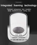 Countertop Ice Maker Machine Freezing Bullet Ice In Six Minutes Flat With One Touch Ease No Plumbing Required showing integrated foaming technology.