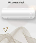 2000W Electric Space Heater Packed With PTC Ceramic Core And Smart Remote Timer For Bathrooms Or Bedrooms, sleek IPX2 waterproof design.