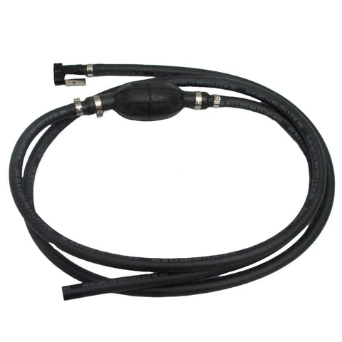 OEM 5 Sixteenth Inch Fuel Line And Primer Bulb Kit, 8 Foot Gas Hose Assembly For Evinrude Johnson OMC Outboards, Genuine Part 5008607