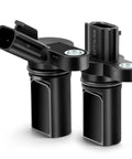 Two Pack Camshaft Position Sensor Replacement Set For Nissan And Infiniti V6 3.5L And 4.0L Engines Fits 350Z Altima Maxima Murano Quest Pathfinder Frontier Xterra And More, black plastic sensors