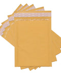 Kraft Bubble Mailers Self Seal Waterproof Cushioned Envelopes For Shipping In Gold Finish Boss Level Protection Pack Of Ten