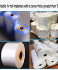 Adjustable Bubble Wrap Dispenser With Double Bar Design Heavy Duty Shipping Supplies For Active Warehouses, showcasing rolls of bubble wrap.