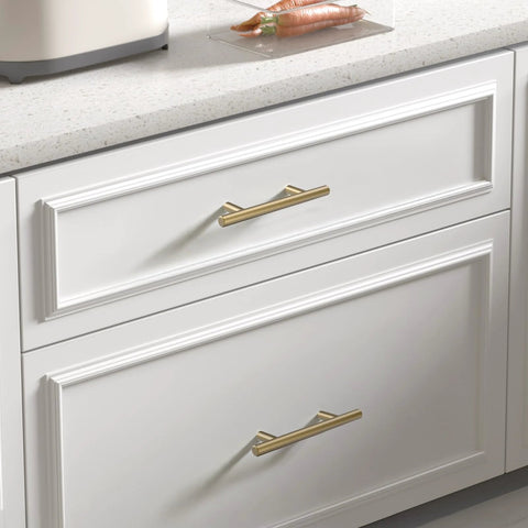 25 Pack Champagne Bronze Cabinet Pulls 3 Inch Drawer Handles For Kitchen Cabinets And Bathroom Vanities
