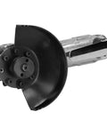 Tough As Nails 4 Inch Pneumatic Air Angle Grinder Cranking Out 11000 Rpm With Precision Linear Ball Bearings for metal cutting