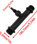Three Quarter Inch Venturi Fertilizer Injector For Spraying In Agricultural And Industrial Irrigation Systems, Durable POM Plastic