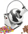 No Sweat Operation Meets Top Tier Build In This Stainless Steel Sugar Coater And Chocolate Candy Polishing Drying Machine with candies.