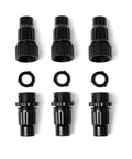 Garden Hose Repair Kit With 3/4 Inch Thread Adapters, 6 Piece Connector Set Including 3 Male And 3 Female Connectors With Washers
