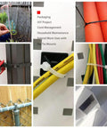 6 Inch Black Zip Ties 18 Lbs Tensile Strength Self Locking Nylon PA66 UV Resistant Weatherproof 100 Pack securing cables