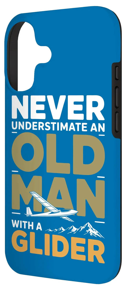 Glider Pilot Dad Sailplane Club Case For Iphone 17 Built For Diehard Soaring Fans Ridge Soaring Enthusiast Gift with glider graphic