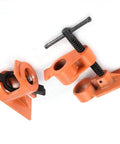 Heavy Duty 1 Inch Pipe Clamp Jaws Vise Fixture Set For Woodworking Tools Built To Last And Beefy For Gluing And Assembly