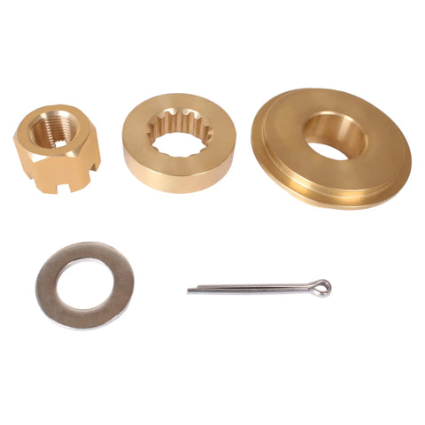 Must Have Propeller Nut Kit With Stopper Propeller Bush Thrust Washer And Spacers For Suzuki DF150 DF300 Outboard Motors 150HP 300HP Gearcase 15 Tooth Spline Four And Three Quarters Inch