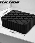 4 Pack Solid Rubber Car Lift Pads Heavy-Duty Anti-Slip Jack Lift Blocks With 3000 Lb Load Capacity Rubber Spacers