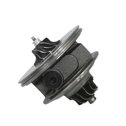 Smart Fortwo Turbo Core Compatible Direct Fit 0.7 2001 2007 Restore Factory Performance OE 724961 727211 704487 Balanced Wheel and Shaft Assembly Reducing Vibration at High RPM and Heat Resistant Alloy Turbine Wheel, shown angled