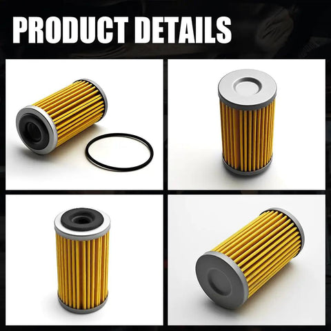 Automatic Transmission Filter Kit Plug And Play Compatible With Nissan Altima Rogue Sentra Versa Juke Kicks Maxima And Infiniti QX50 QX55 Gearbox Oil Filtration System Replacement OEM 0440455 For Smoother Shifts product details showing filter and O-ring.