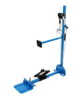 Adjustable Car Dent Repair Puller Heavy Duty Auto Body Repair Tool With Up To 1764 Lbs Pulling Power Works On Multiple Angles To Safely Remove Dents Without Damaging Finish For DIY Car Body Repair, blue steel frame