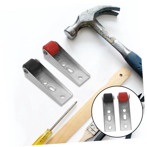Smooth Ride Heavy Duty Sliding Door Roller Wheels For Wooden Barn Doors with rock solid vertical support and noise free gliding.