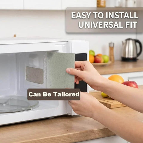 Waveguide Covers For Microwave Replacement, Universal Mica Plates Sheets Heat Insulation Board, easy install example