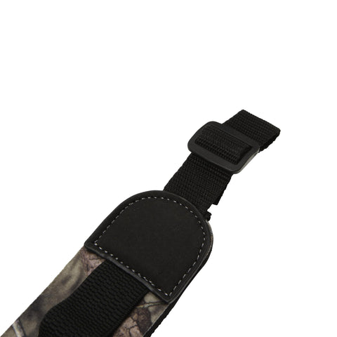 Yukon Neoprene Shotgun Sling With Four Shell Loops For Quick Reloads Mossy Oak Break-Up Country Camouflage buckle detail
