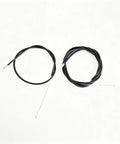 Front And Rear Mechanical Disc Brake Kit For 26 Inch Bicycles Mountain Bike Road Bike 160 Mm Rotor Post Mount Caliper Set With Hardware dual black brake cables for mechanical disc brakes.