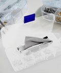 99 Piece Eyeglass Repair Kit With Screws And Mini Screwdriver Portable Glasses Nose Pad Replacement Set open plastic case with cloth