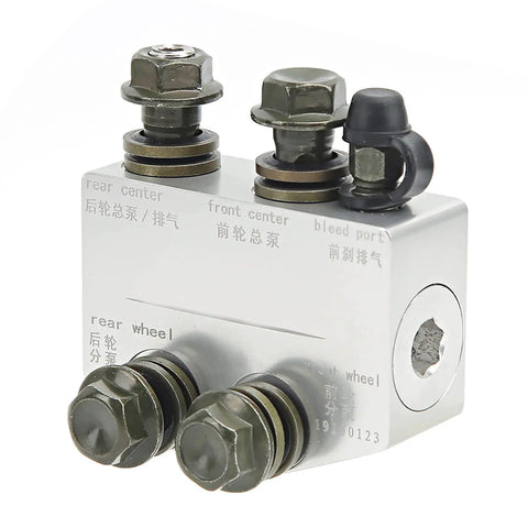 Combination CBS Hydraulic Brake Pump System for Motorcycles and EVs direct bolt on front and rear disc brakes component