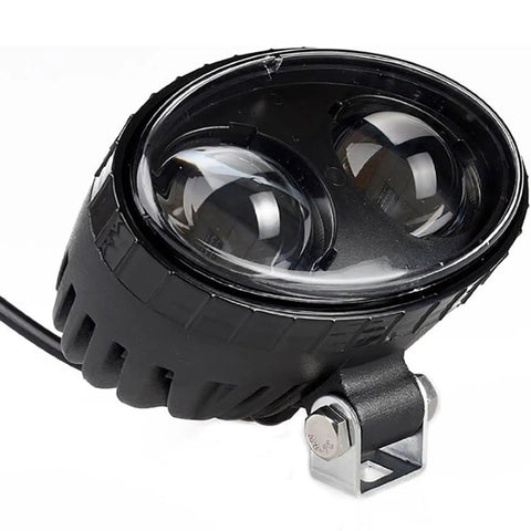Blue Spot Led Forklift Safety Light For Warehouse Warning System Features No Hassle Front Or Rear Mount And Super Bright Pedestrian Alert To Keep The Crew Safe In Loud Shops And Busy Intersections Quick Install
