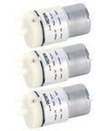 3 Pack Micro Diaphragm Pump Dc 6V Mini Water Air Motor Slick Vacuum Pump For Aquarium Fish Tanks Quiet Aerator And Diy Home Gear
