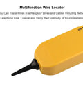 Multifunction yellow wire locator part of Wire Tracer And Circuit Tester With Tone Generator And Probe Kit