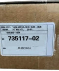 Cardboard box labeled 431.025-1024 Incremental Rotary Encoder 735117-02, industrial motion feedback part