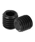 10 Pack M10x10mm Hex Socket Grub Screws 304 Stainless Steel Set Screws with smooth internal hex drive, ideal for door handles.