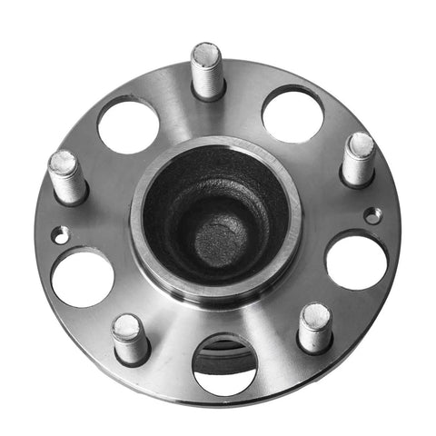 Top view of Plug And Play Wheel Hub And Bearing Assembly Pair For Acura TSX And Honda Accord 5 Lug Left Or Right, ISO Certified