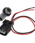 Side Marker Light Socket Wiring Harness Kit For Honda Civic 2016 2021 Replace No 33304TETH01 shown with red and black wires