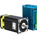 Closed Loop Stepper Servo Motor With Digital Display Drive, 12.5 Nm Torque, 1000 Line Encoder for CNC Machines and Robotics