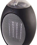 Eco Save Compact Personal Space Heater With 750 Watts ETL Listed Eco Friendly And Energy Efficient Ceramic Heating Element, Black